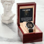 Men's Openwork Watch For Husband + MC