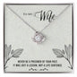 Love Knot Necklace For Wife (Yellow & White Gold Variants)