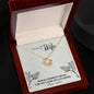 Love Knot Necklace For Wife (Yellow & White Gold Variants)