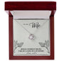 Love Knot Necklace For Wife (Yellow & White Gold Variants)