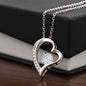 💎 Sterling Silver Heart Pendant Necklace with Swarovski Crystals 💎