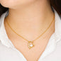 💎 Sterling Silver Heart Pendant Necklace with Swarovski Crystals 💎