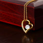 💎 Sterling Silver Heart Pendant Necklace with Swarovski Crystals 💎