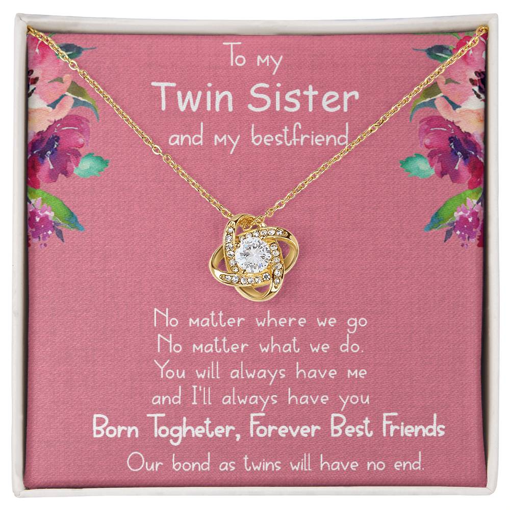 Twin Sister Necklace