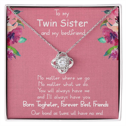 Twin Sister Necklace