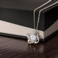 To My Daughter - Always Love You More - Love Knot Necklace