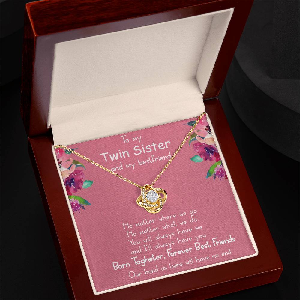 Twin Sister Necklace